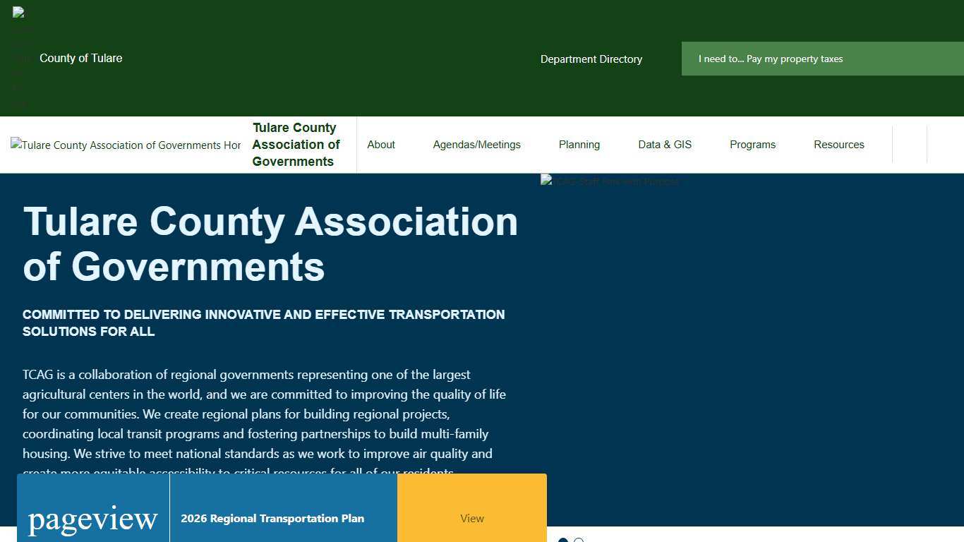 Tulare County Association of Governments | Tulare County Association of Governments